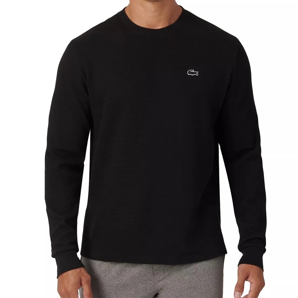 Lacoste Black Sleepwear Top